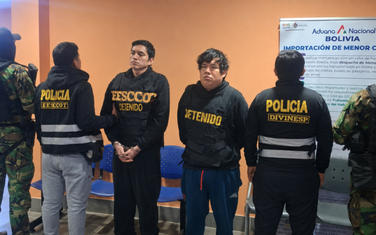 Jhonsson Pulpo bajo custodia policial tras su expulsión de Bolivia